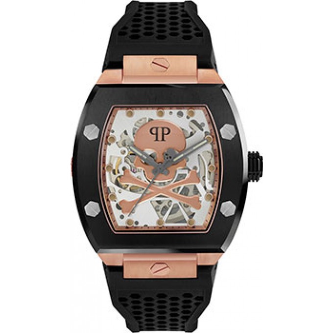 fashion наручные мужские часы PHILIPP PLEIN PWBAA0121. Коллекция The Skeleton W232873