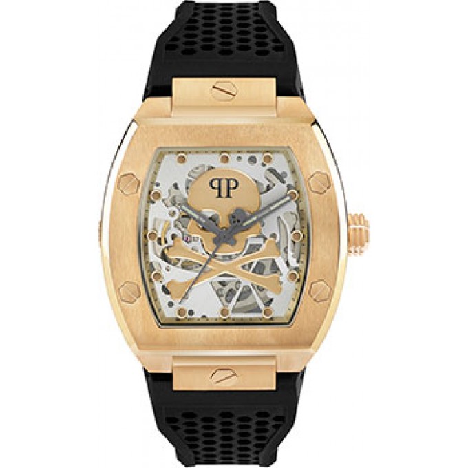 fashion наручные мужские часы PHILIPP PLEIN PWBAA0321. Коллекция The Skeleton W232875