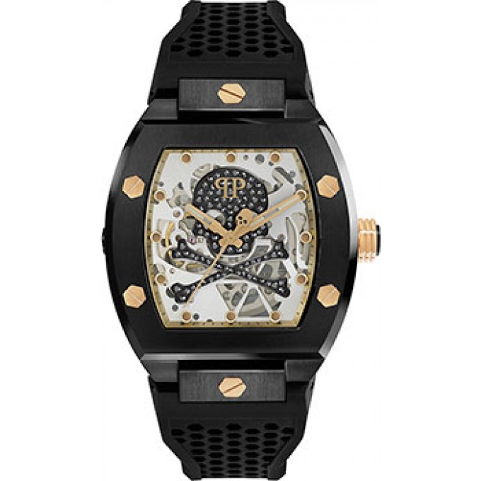fashion наручные мужские часы PHILIPP PLEIN PWBAA0521. Коллекция The Skeleton W232877