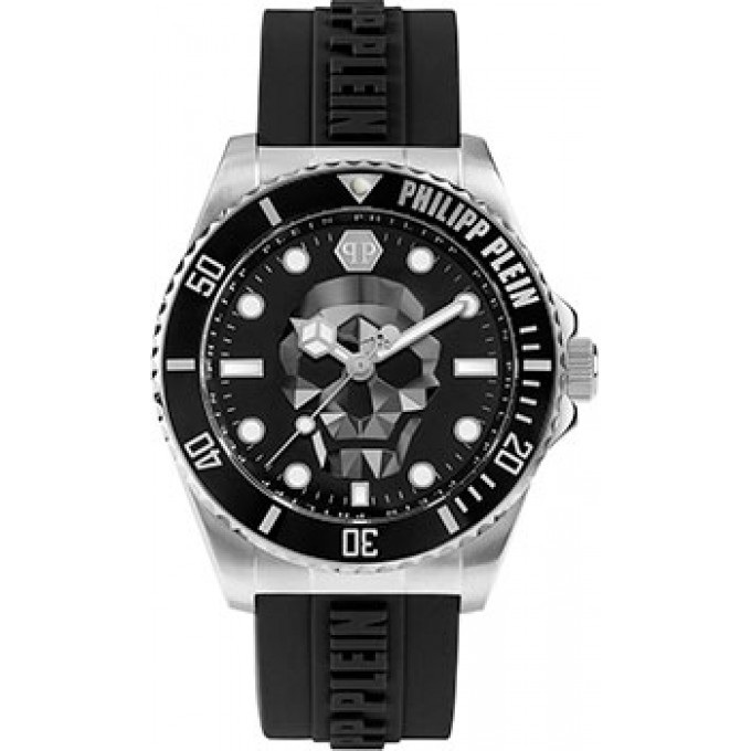 fashion наручные мужские часы PHILIPP PLEIN PWOAA0122. Коллекция The Skull Diver W236518
