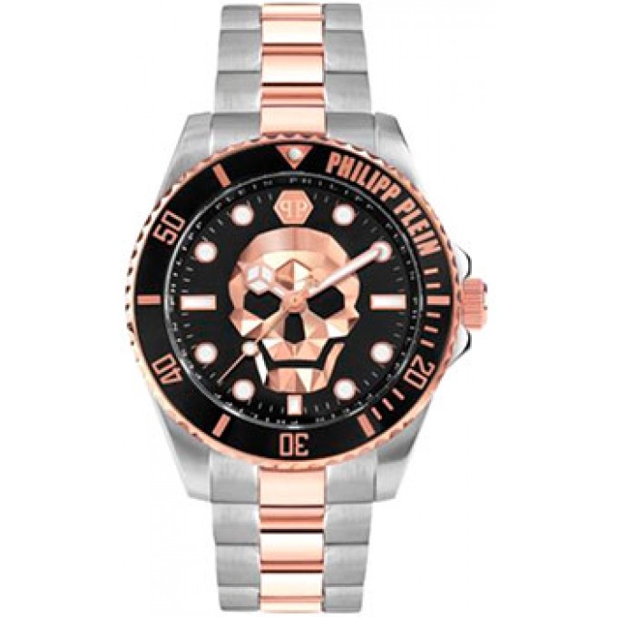 fashion наручные мужские часы PHILIPP PLEIN PWOAA0822. Коллекция The Skull Diver W236525