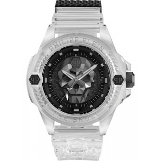fashion наручные мужские часы PHILIPP PLEIN PWWAA0423. Коллекция The Skull Synthetic W238066