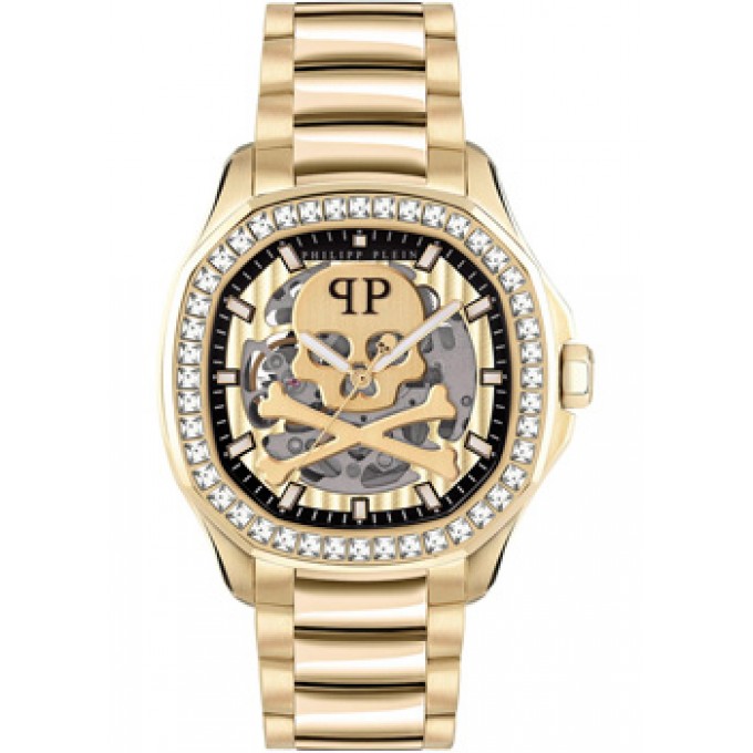 fashion наручные мужские часы PHILIPP PLEIN PWRAA0723. Коллекция Skeleton Spectre Rainbow W238753
