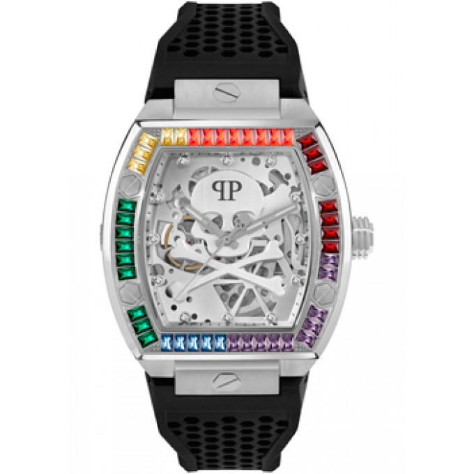 fashion наручные мужские часы PHILIPP PLEIN PWBAA1423. Коллекция The Skeleton W240768